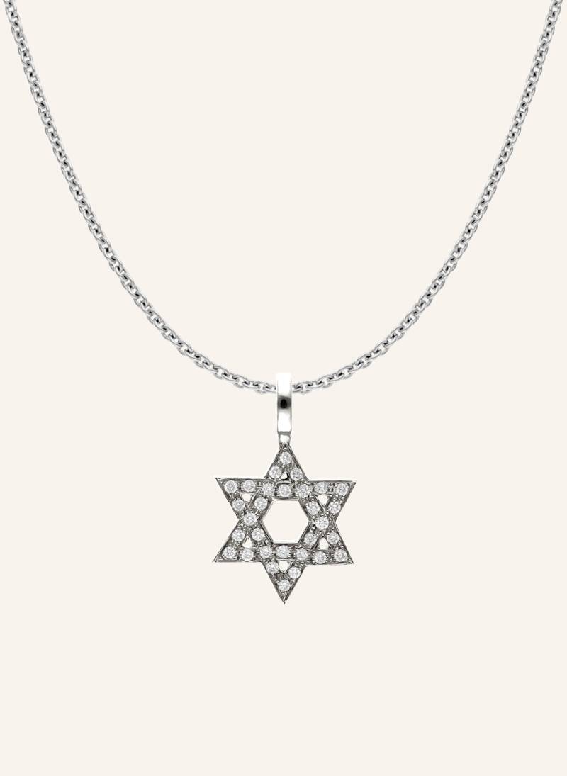 Cada Kette Mini Mini Star Of David silber von CADA