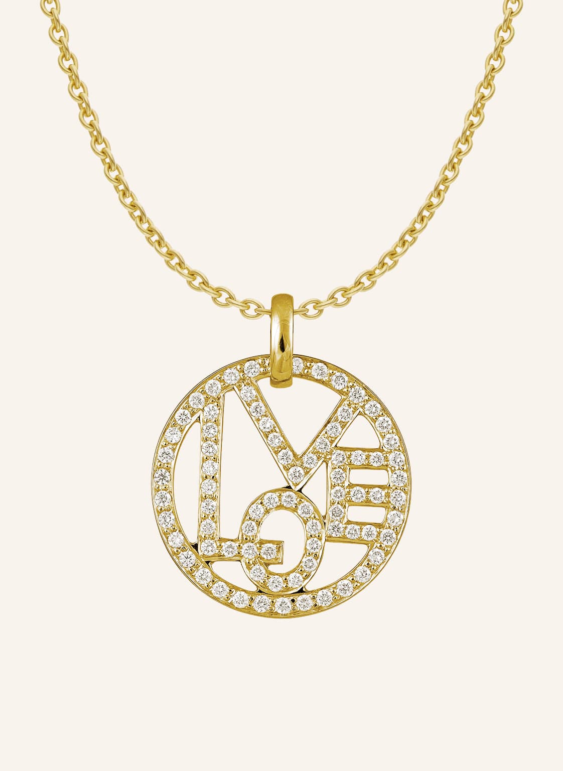 Cada Kette Small Love gold von CADA