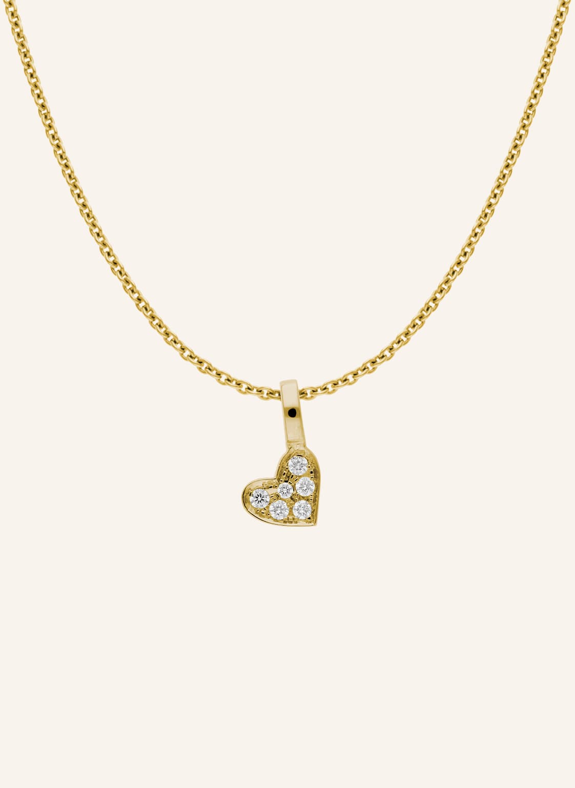 Cada Kette Tiny Heart gold von CADA