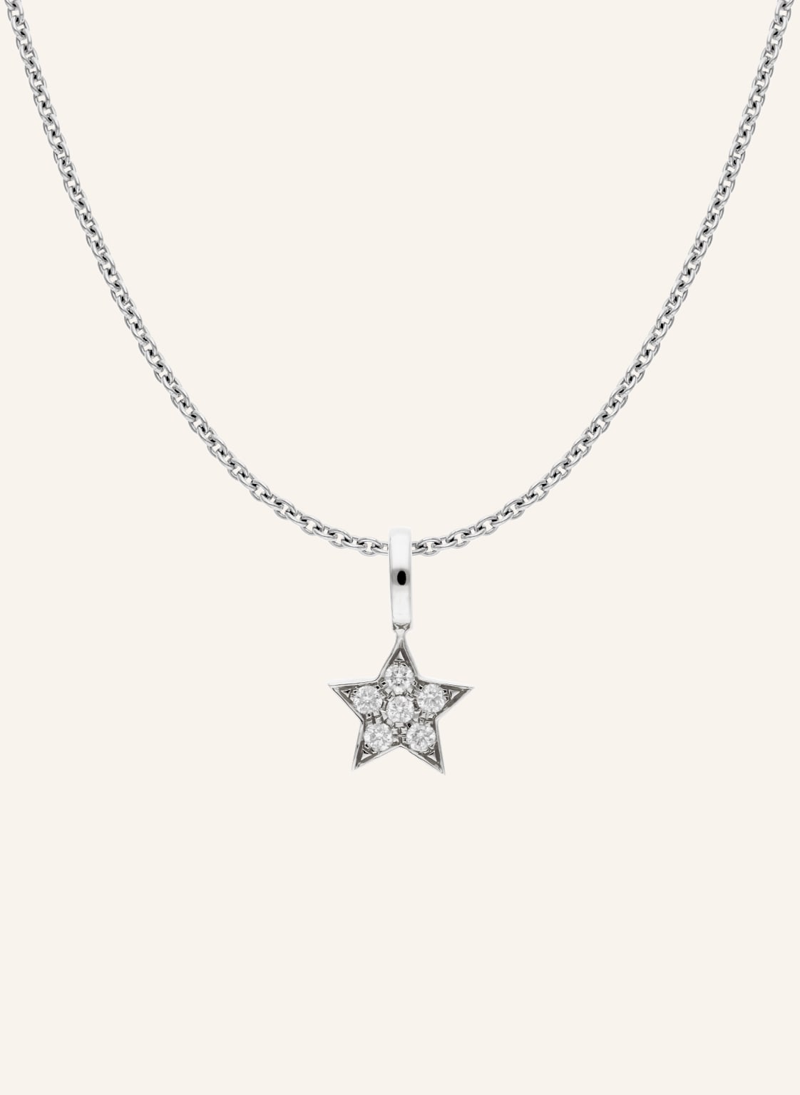 Cada Kette Tiny Star silber von CADA