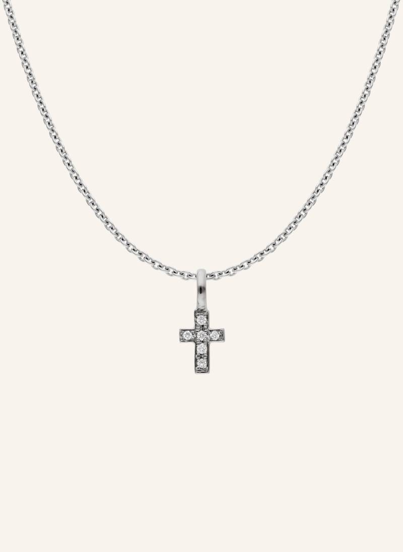 Cada Kette Tiny Turin Cross silber von CADA