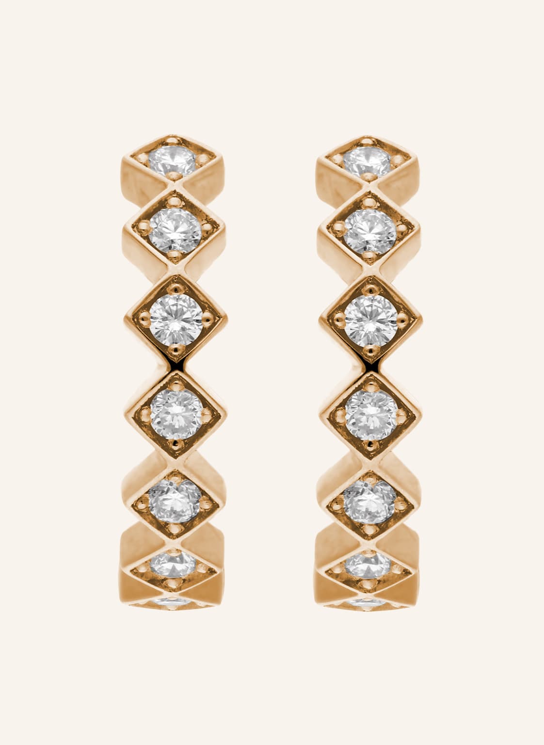 Cada Ohrringe Maya Hoops rosegold Cada Ohrringe Maya Hoops rosegold von CADA
