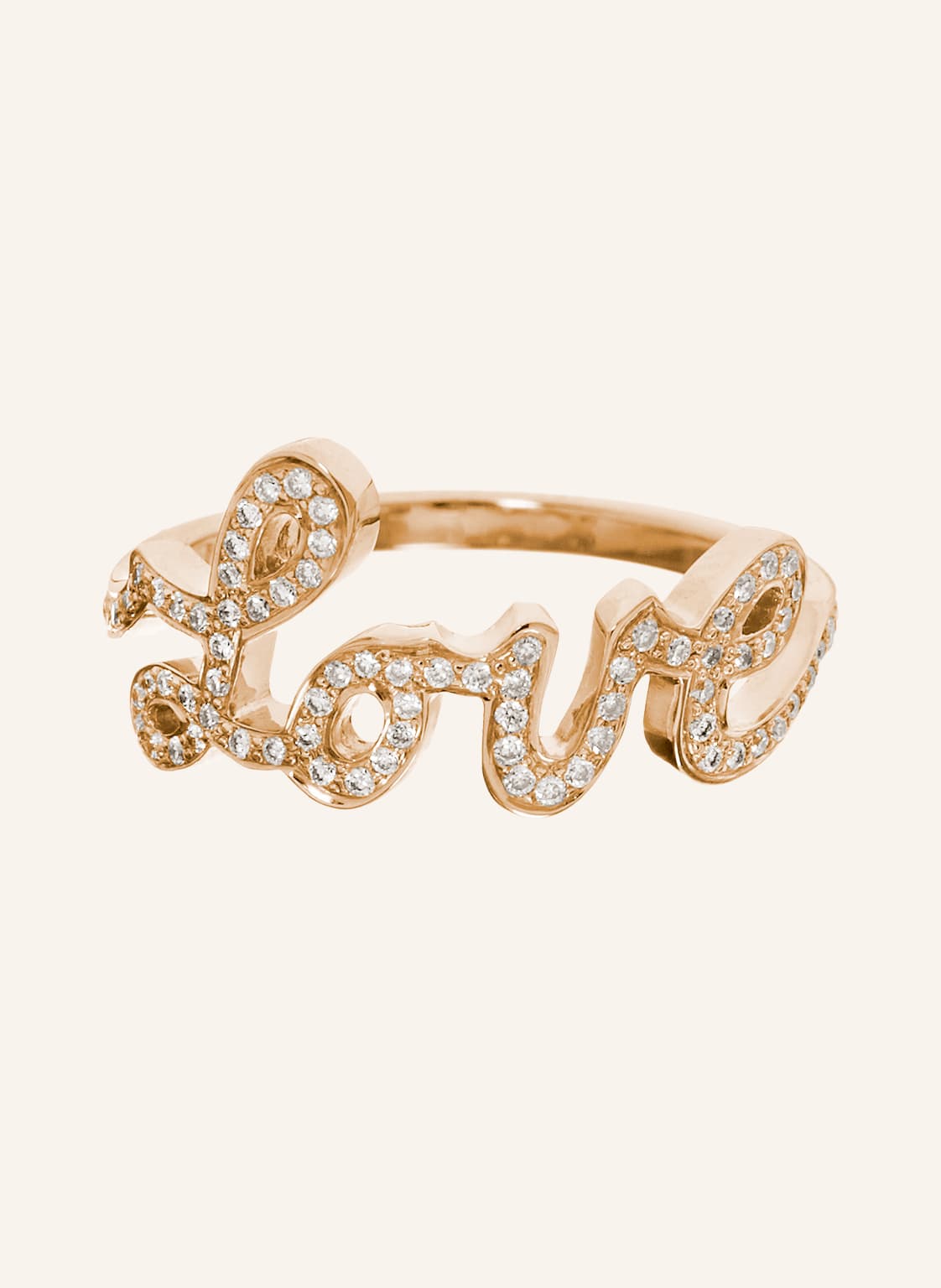 Cada Ring Love rosegold von CADA