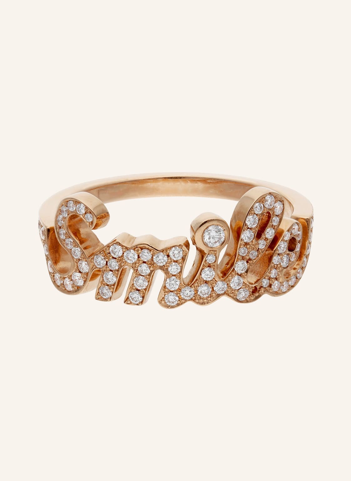 Cada Ring Smile rosegold von CADA