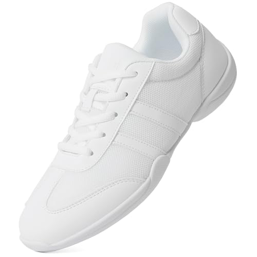 CADIDL Cheer Shoes Damen Weiß Cheerleading Tanzschuhe, Ch05-weiß, 39.5 EU von CADIDL