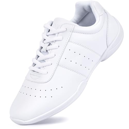 CADIDL Cheer Shoes Damen Weiß Cheerleading Tanzschuhe, Ld01-weiß, 41 EU von CADIDL