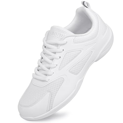 CADIDL Cheer Shoes Damen Weiß Cheerleading Tanzschuhe, Ld24-women, 40.5 EU von CADIDL