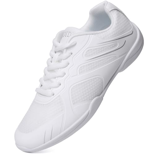 CADIDL Cheer Shoes Damen Weiß Cheerleading Tanzschuhe, Ld26-weiß, 38 EU von CADIDL