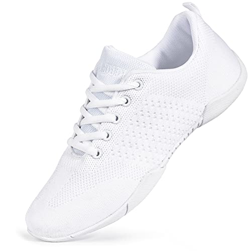 CADIDL Cheer Shoes Damen Weiße Cheerleading-Schuhe für Mädchen & Jugendliche, Weiß (Damengröße), 37 EU von CADIDL