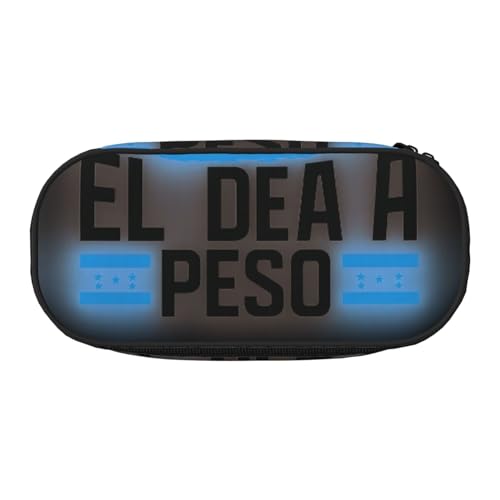 CADREWY Federmäppchen mit Flaggenmotiv von Honduras, mit Reißverschluss, für den täglichen Gebrauch, bietet Platz für alle wichtigen Schreibwaren von CADREWY