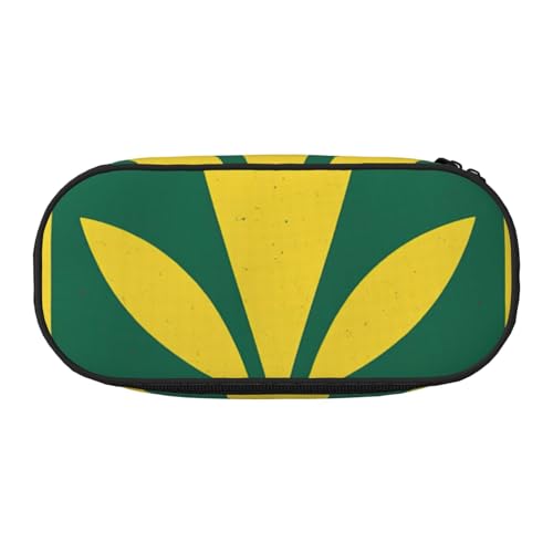 CADREWY Federmäppchen mit Hawaii-Flagge, mit Reißverschluss, für den täglichen Gebrauch, bietet Platz für alle wichtigen Schreibwaren von CADREWY