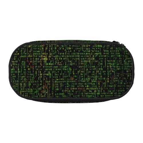 CADREWY Federmäppchen mit Mathe-Formel-Druck, mit Reißverschluss, für den täglichen Gebrauch, bietet Platz für alle wichtigen Schreibwaren von CADREWY