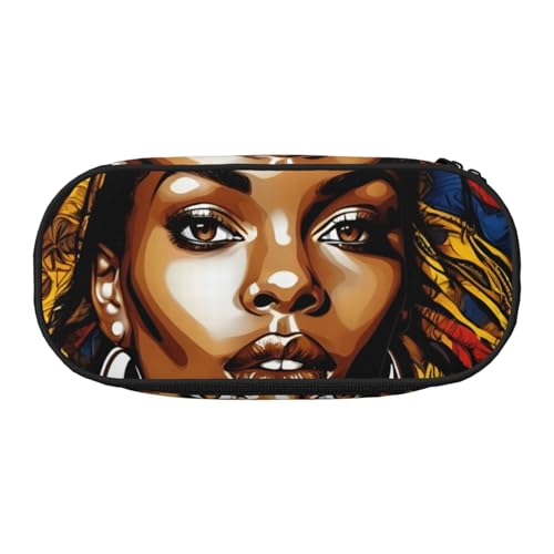 CADREWY Mittelalterliches Federmäppchen mit Reißverschluss, für den täglichen Gebrauch, geeignet für alle wichtigen Schreibwaren von CADREWY