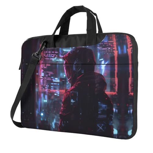 Hacker Era Print Schützende Laptoptasche Vielseitige Taschen Computertasche Weich Damen Herren Einzigartig von CADREWY
