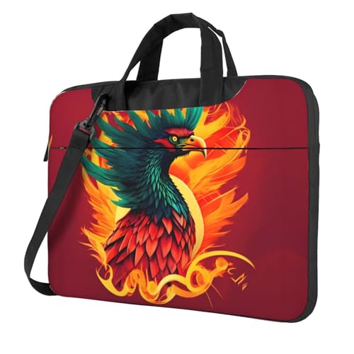 Phoenix Print Schützende Laptoptasche Vielseitige Taschen Computertasche Weich Damen Herren Einzigartig von CADREWY
