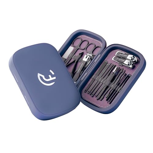 CAELYN & FRANCIS Maniküre-Set, professionelle Edelstahl-Nagelpflege-Werkzeuge, tragbares Pflegeset für Reisen und Zuhause, ideales Nagelknipser, Geschenk für Männer, Frauen, Freunde und Eltern CAELYN & FRANCIS Maniküre-Set, professionelle Edelstahl-Nagelpflege-Werkzeuge, tragbares Pflegeset für Reisen und Zuhause, ideales Nagelknipser, Geschenk für Männer, Frauen, Freunde und Eltern von CAELYN & FRANCIS