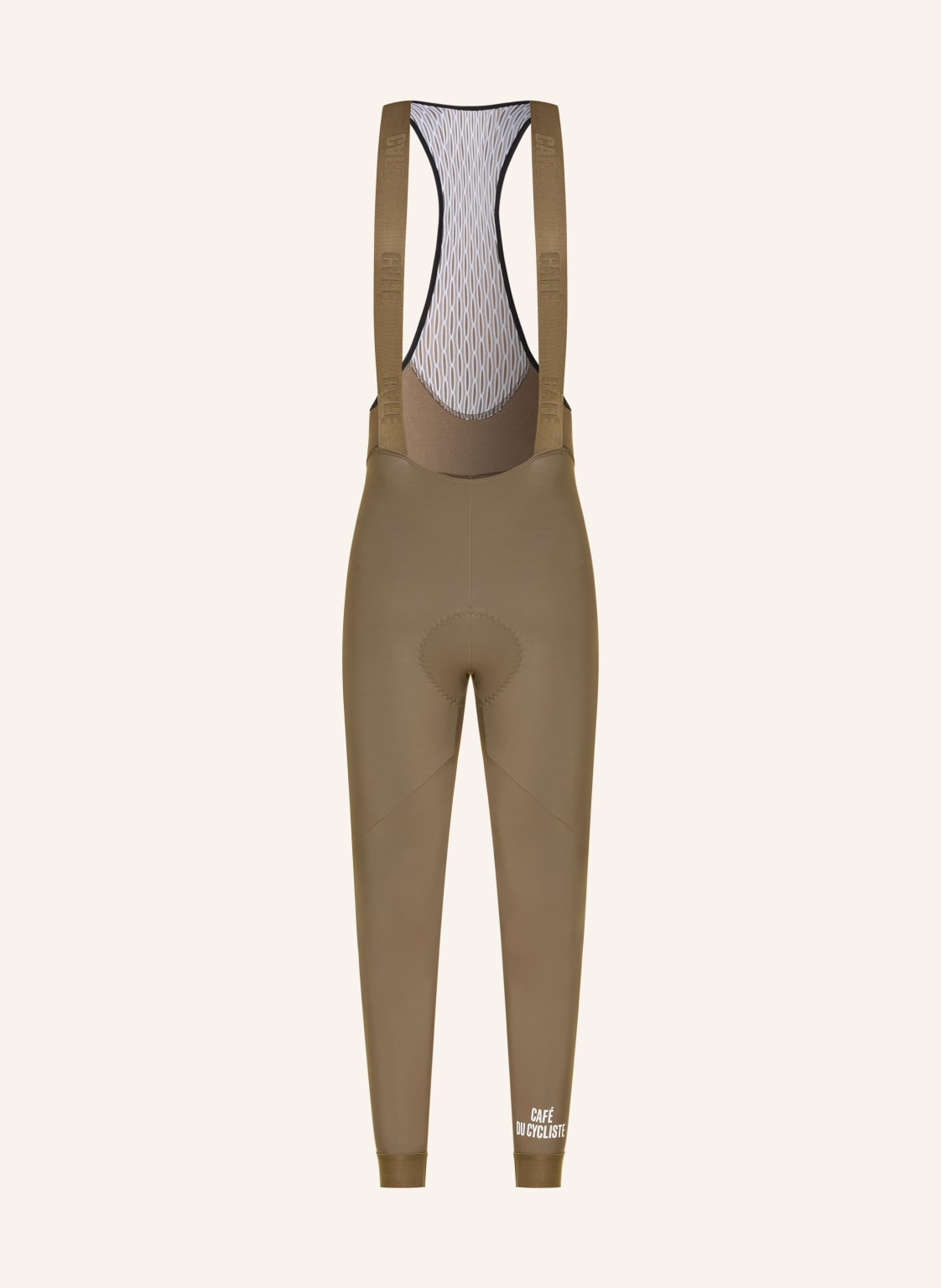 Café Du Cycliste Radhose Marie Mit Trägern Und Gepolstertem Einsatz braun von CAFÉ DU CYCLISTE
