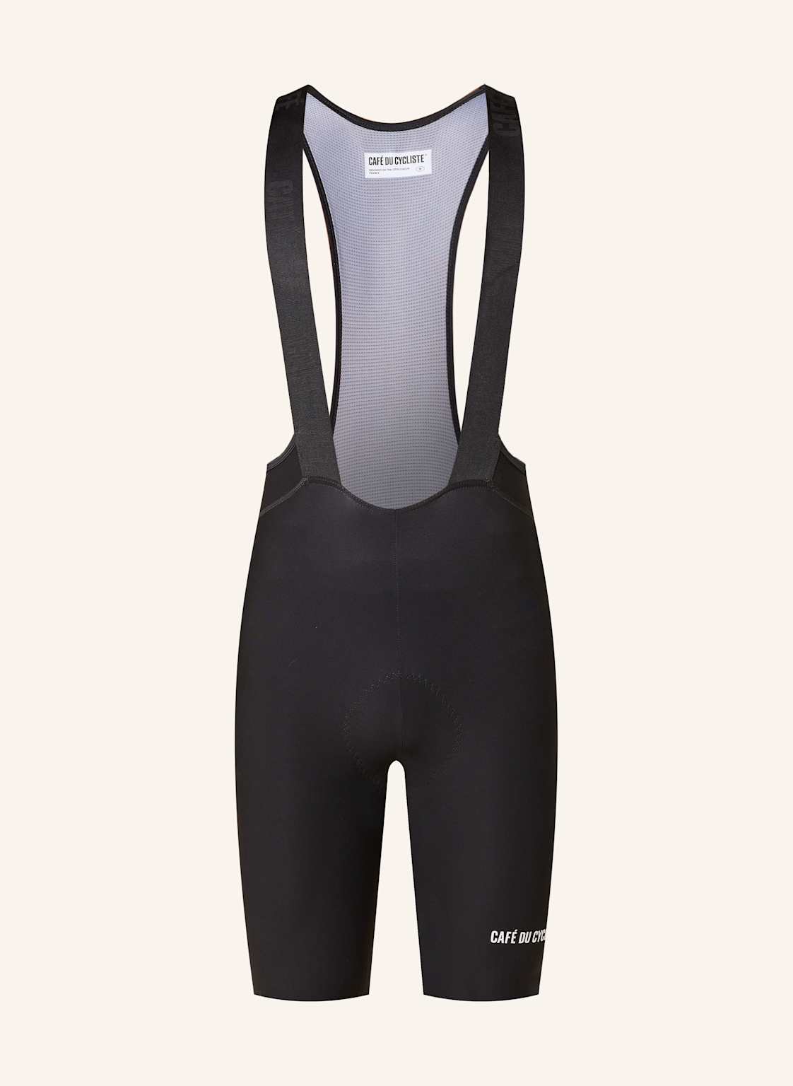 Café Du Cycliste Radhose Mit Trägern Und Gepolstertem Einsatz Marinette schwarz Café Du Cycliste Radhose Mit Trägern Und Gepolstertem Einsatz Marinette schwarz von CAFÉ DU CYCLISTE