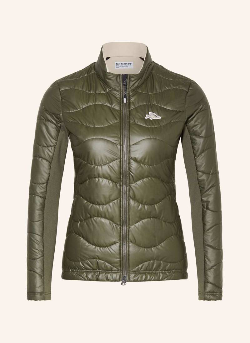 Café Du Cycliste Radjacke Albertine gruen von CAFÉ DU CYCLISTE