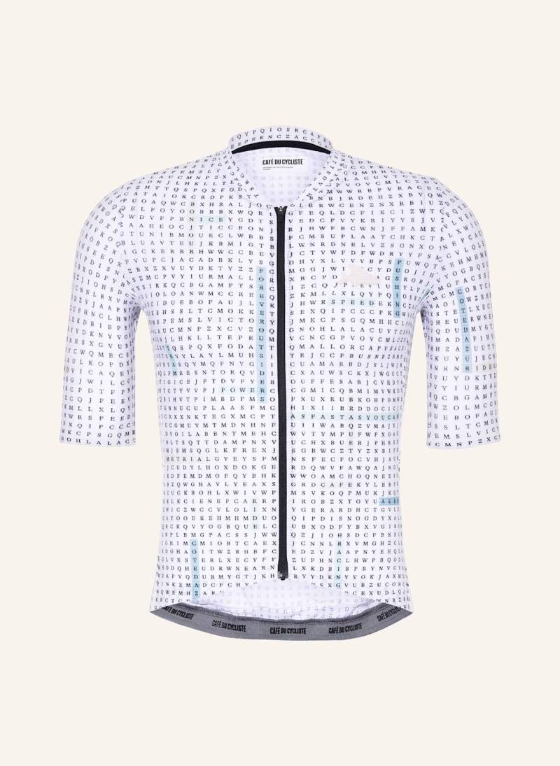 Café Du Cycliste Radtrikot Angeline weiss von CAFÉ DU CYCLISTE