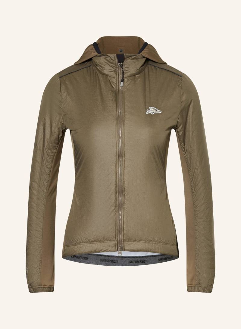 Café Du Cycliste Radjacke Lise braun von CAFÉ DU CYCLISTE