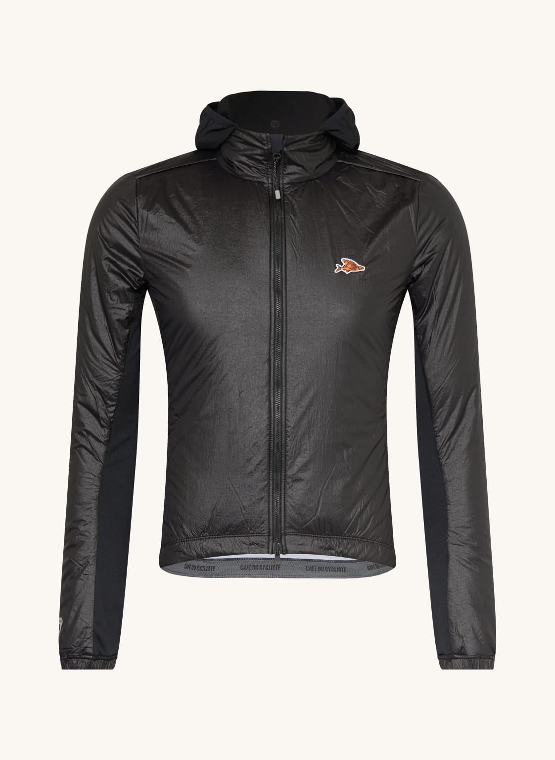 Café Du Cycliste Radjacke Lise schwarz von CAFÉ DU CYCLISTE