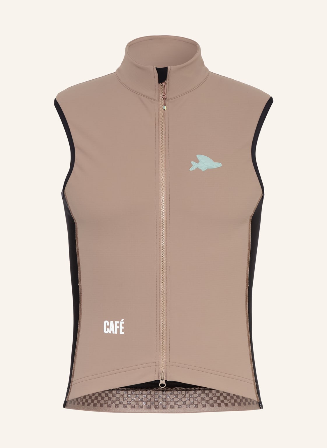 Café Du Cycliste Radweste Sibille braun von CAFÉ DU CYCLISTE