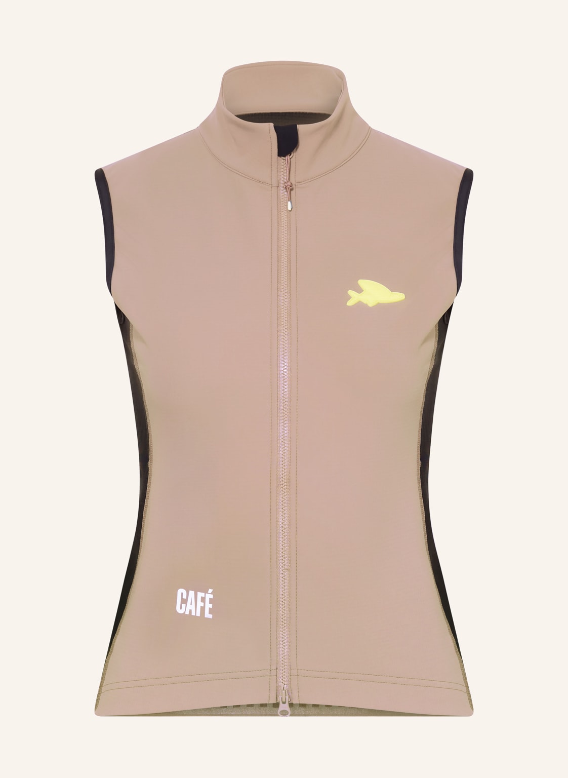Café Du Cycliste Softshell-Radweste Sibille braun Café Du Cycliste Softshell-Radweste Sibille braun von CAFÉ DU CYCLISTE