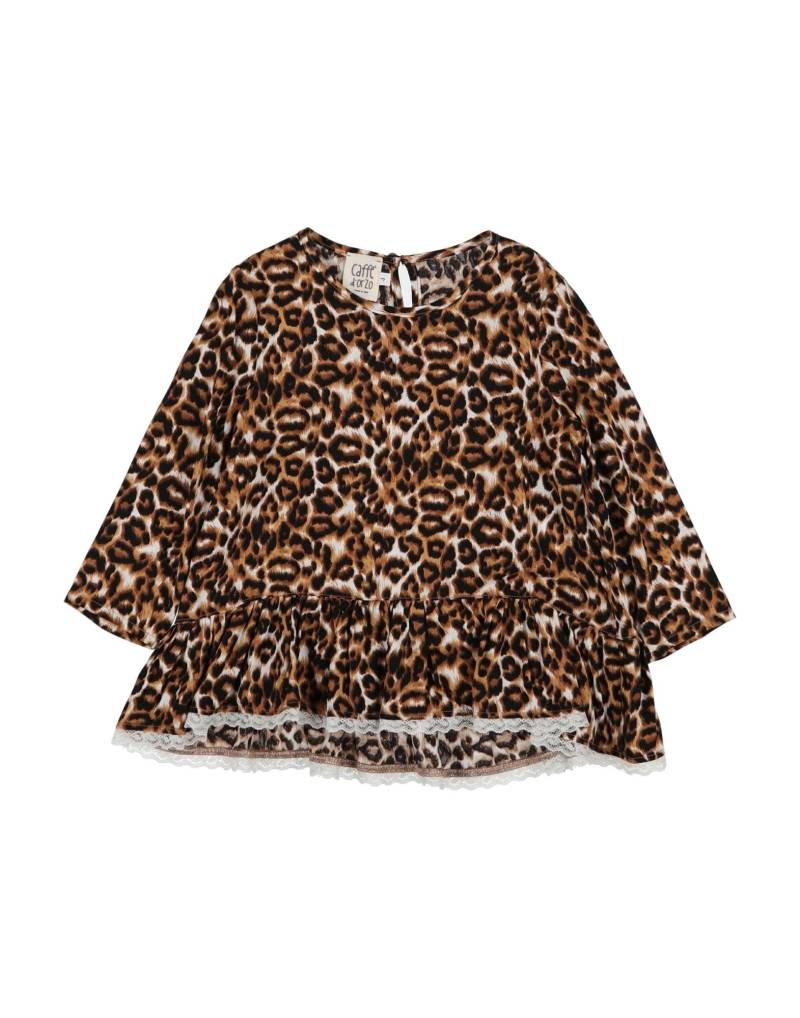 CAFFÉ D'ORZO Top Kinder Braun von CAFFÉ D'ORZO