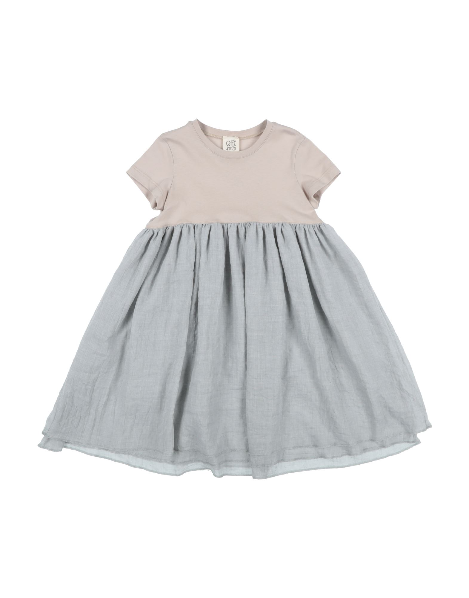 CAFFÉ D'ORZO Kinderkleid Kinder Grau von CAFFÉ D'ORZO