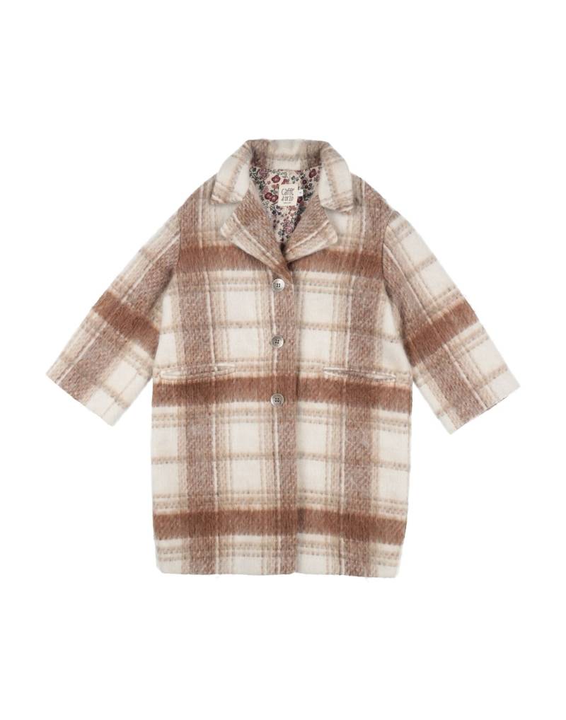 CAFFÉ D'ORZO Mantel Kinder Braun von CAFFÉ D'ORZO