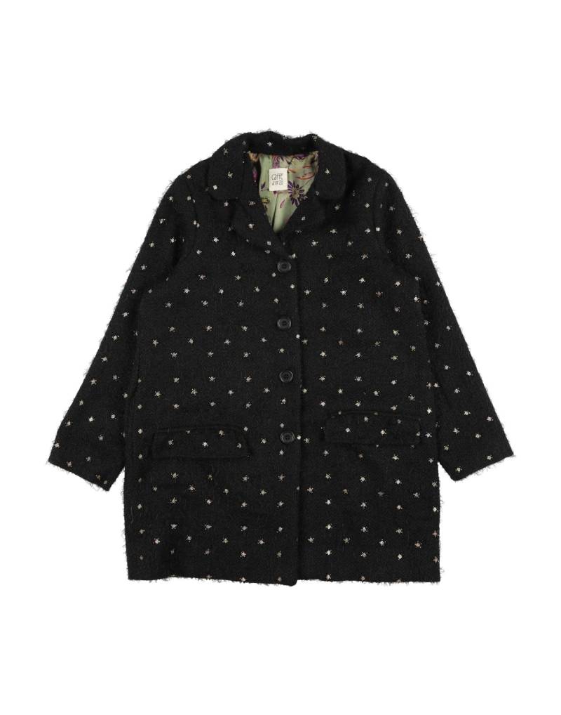 CAFFÉ D'ORZO Mantel Kinder Schwarz von CAFFÉ D'ORZO