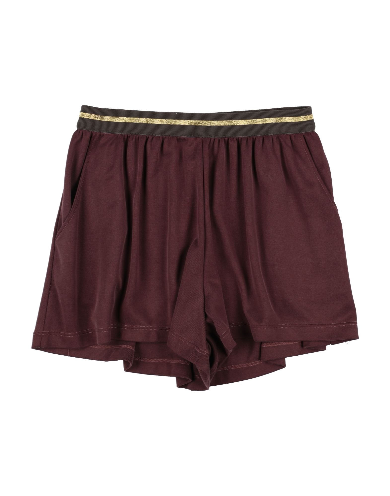 CAFFÉ D'ORZO Shorts & Bermudashorts Damen Schokobraun von CAFFÉ D'ORZO