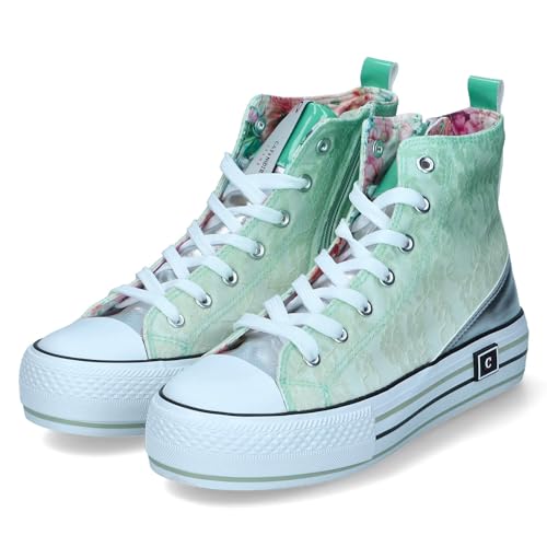 CAFèNOIR CAFeNOIR Damen Leinenschuh in Grün, Größe 40 von CAFèNOIR