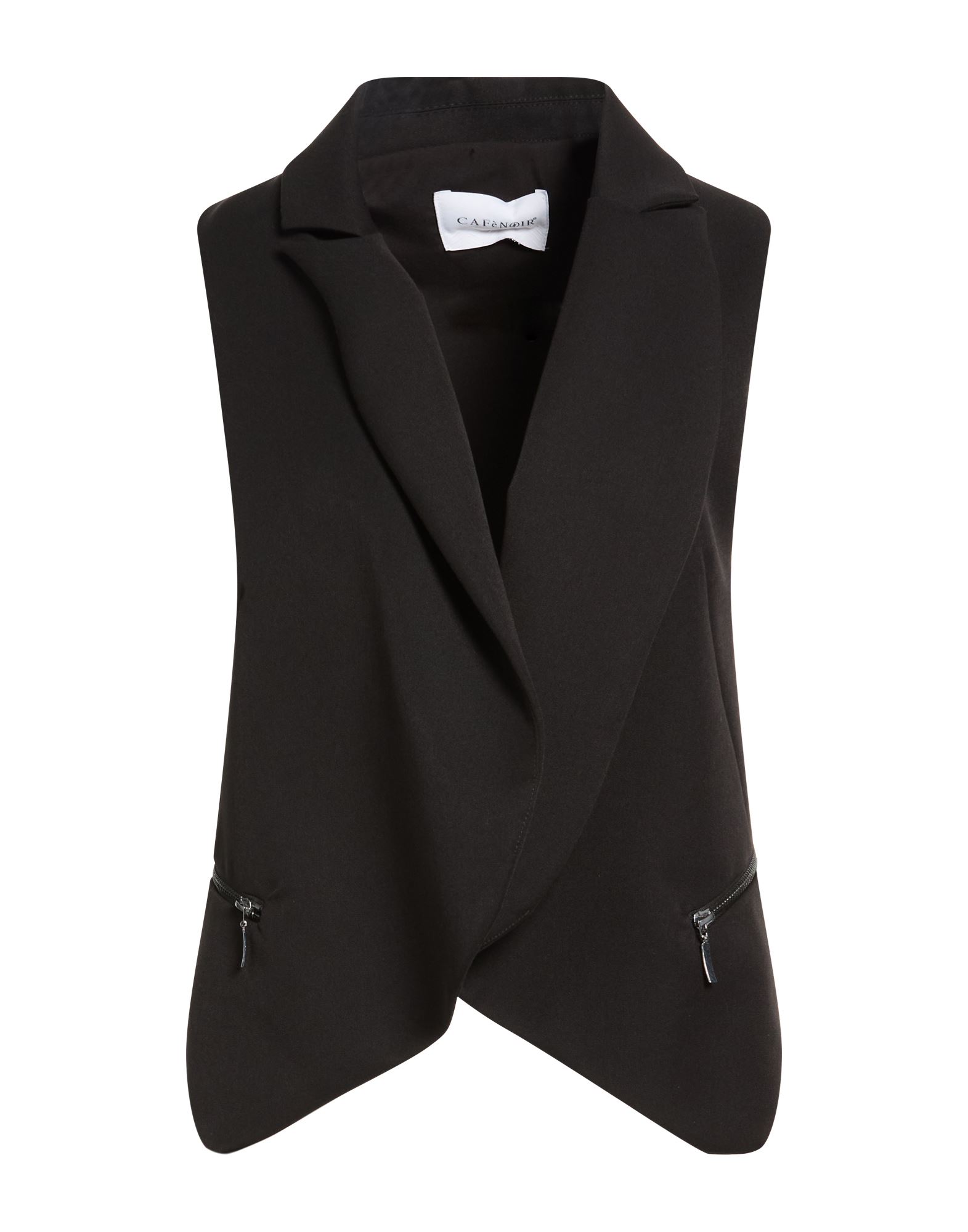 CAFèNOIR Couture-weste Damen Schwarz von CAFèNOIR