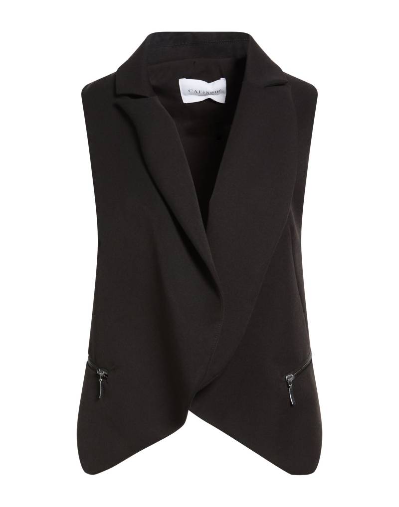 CAFèNOIR Couture-weste Damen Schwarz von CAFèNOIR