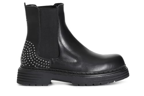 CAFèNOIR - Damen-Beatles mit Mikronieten auf der Rückseite, für Damen, Farbe Schwarz, Schwarz , 37 EU CAFèNOIR - Damen-Beatles mit Mikronieten auf der Rückseite, für Damen, Farbe Schwarz, Schwarz , 37 EU von CAFèNOIR