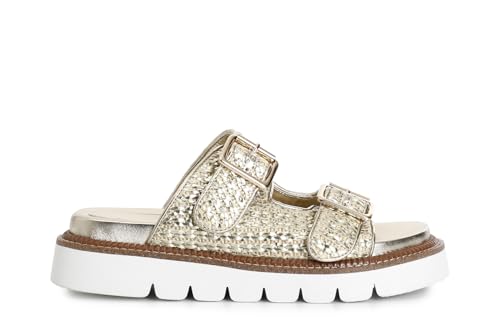 CAFèNOIR - Doppelte Schnalle mit Geflecht, für Damen, Farbe Platin, Platin, 36 EU CAFèNOIR - Doppelte Schnalle mit Geflecht, für Damen, Farbe Platin, Platin, 36 EU von CAFèNOIR