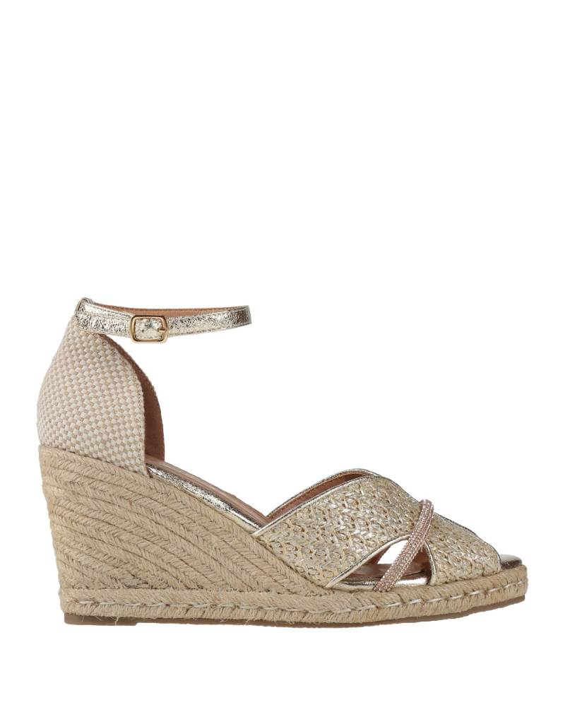 CAFèNOIR Espadrilles Damen Platin von CAFèNOIR