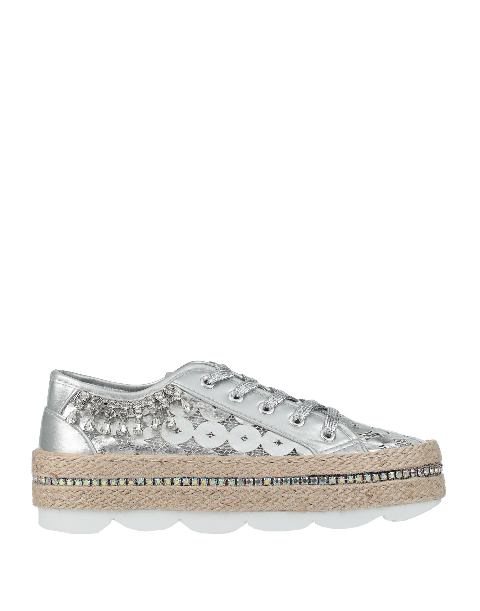 CAFèNOIR Espadrilles Damen Silber von CAFèNOIR