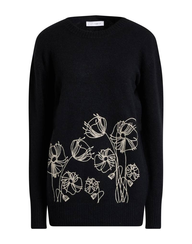 CAFèNOIR Pullover Damen Schwarz von CAFèNOIR