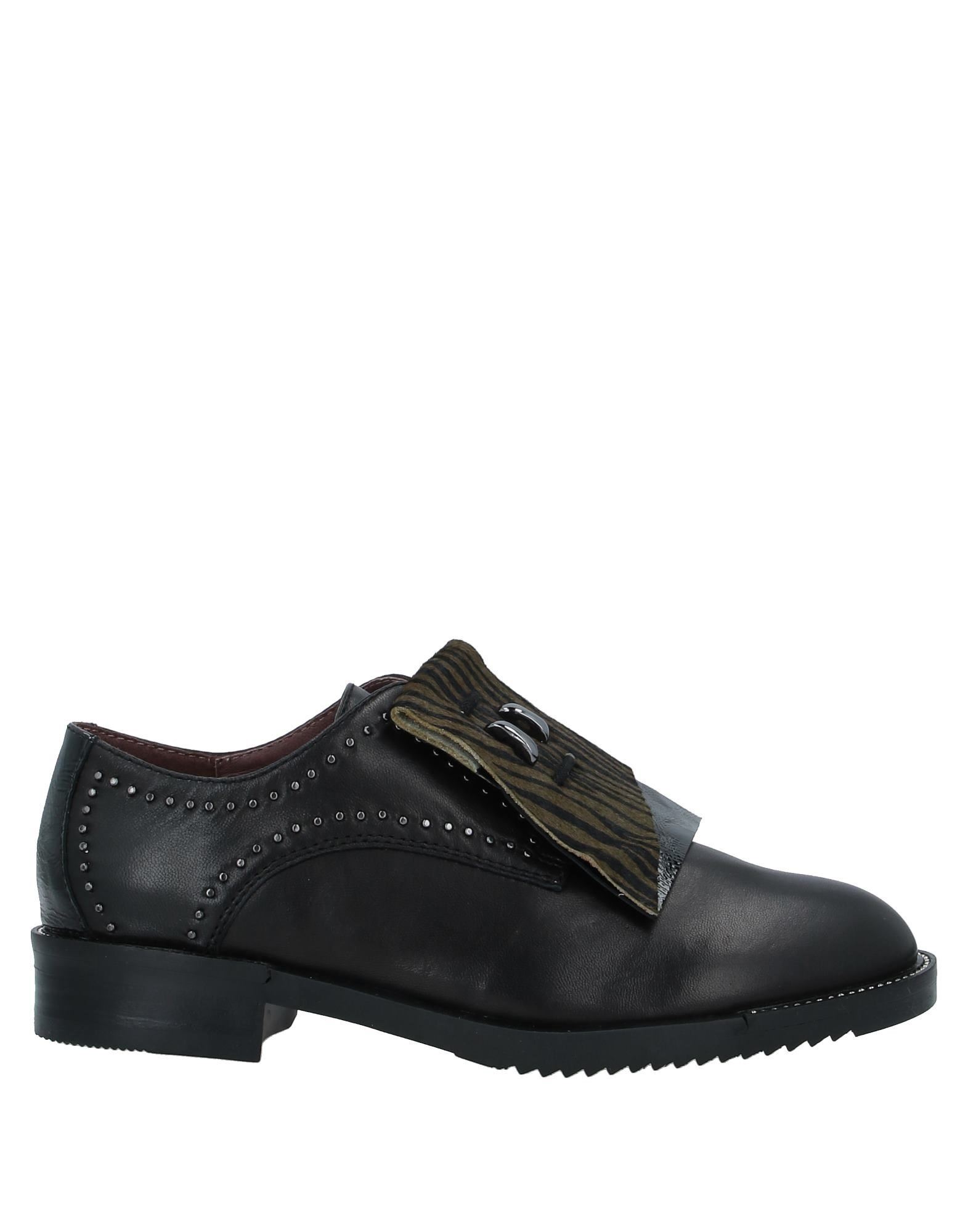 CAFèNOIR Schnürschuh Damen Schwarz von CAFèNOIR