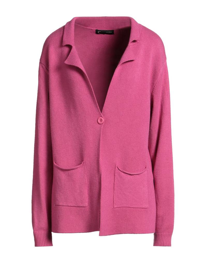 CAFèNOIR Strickjacke Damen Magenta von CAFèNOIR