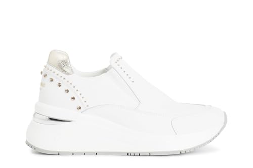 Cafè Noir C1DN1400W001370 Slip-ON MIT Nieten UND Strass Bianco 37 von CAFèNOIR