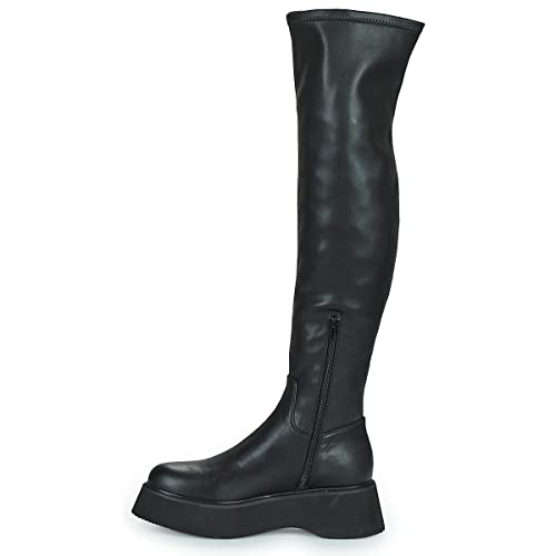 Café Noir C1fl9030-n001 Stiefel Damen Schwarz - 36 - Kniestiefel von CAFèNOIR