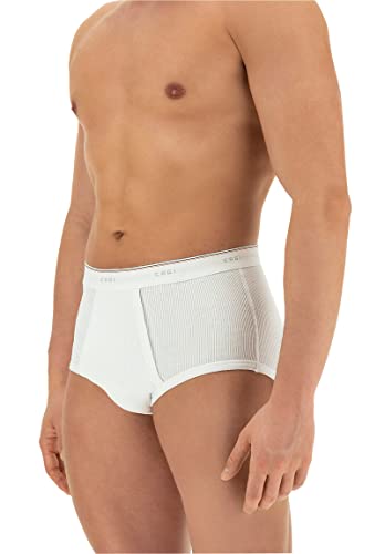 CAGI 3 Mann Maxi-Slips mit seitlicher Öffnung von Größe 4 ° bis Größe 8 ° (Größe 8° IT - 7° FR - 46 GR - 8° DE -XXXL USA) von CAGI