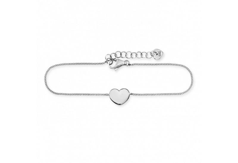 CAÏ Armband 925 Silber rhodiniert mit Herz Motiv von CAÏ