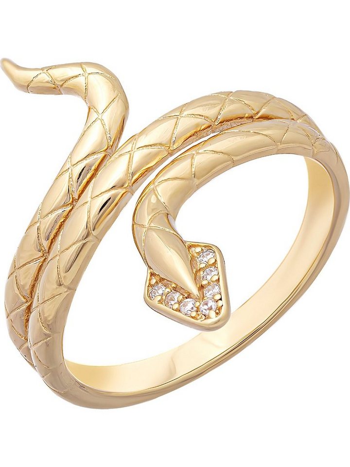 CAÏ Silberring Caï Damen-Damenring 925er Silber 7 Zirkonia, Zirkonia von CAÏ