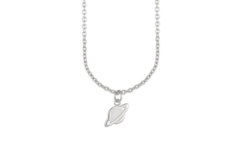 CAÏ Kette mit Anhänger 925 Silber rhodiniert Planet Saturn von CAÏ