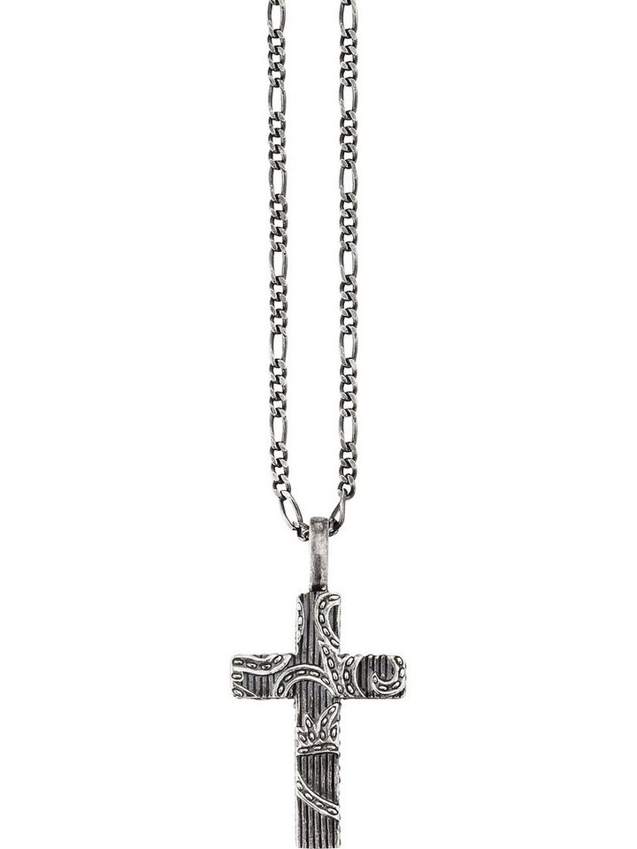 CAÏ Silberkette Caï Herren-Kette 925er Silber Kreuz von CAÏ